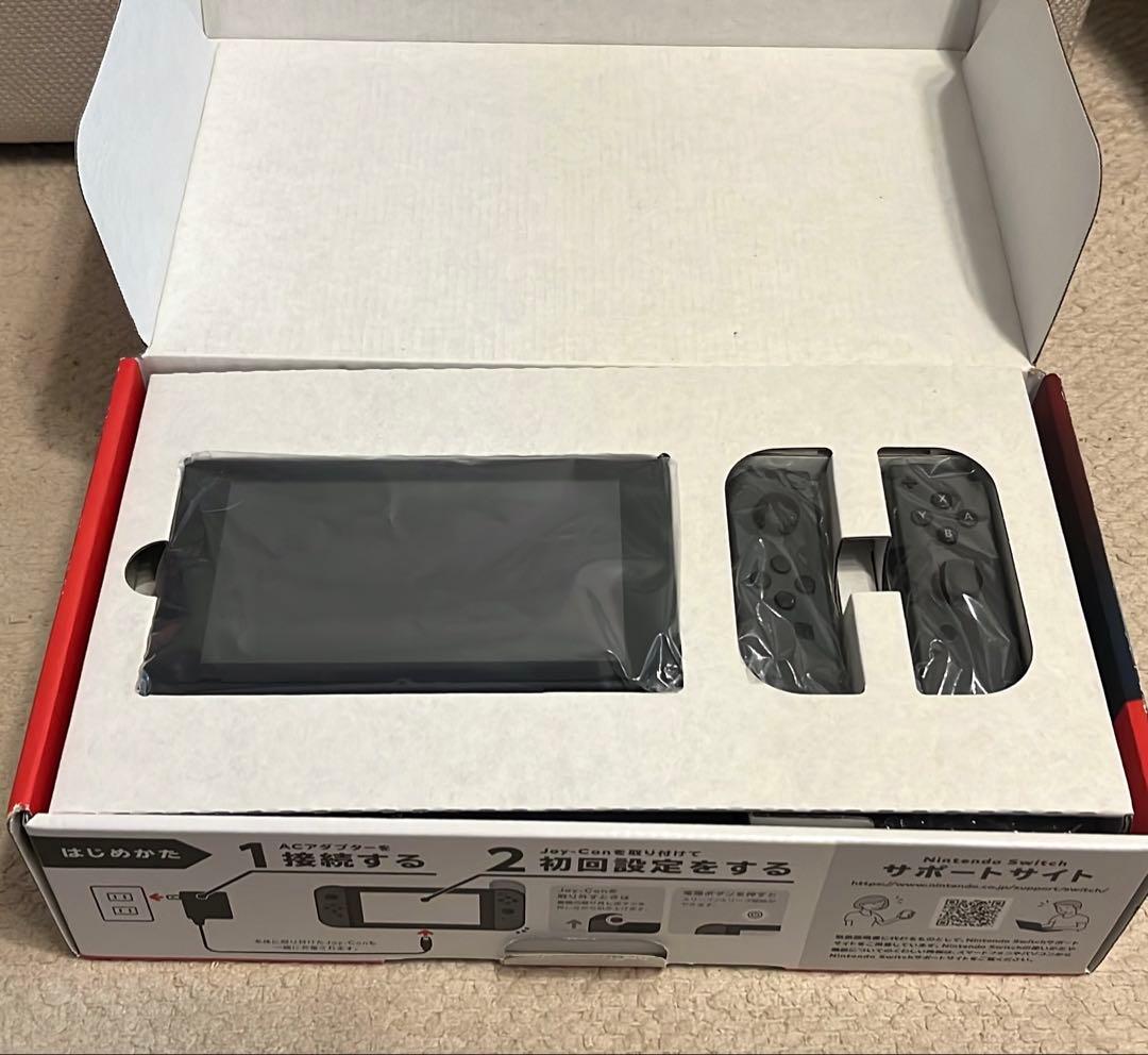 Nintendo Switch 本体 グレー 付属品付き ニンテンドースイッチ