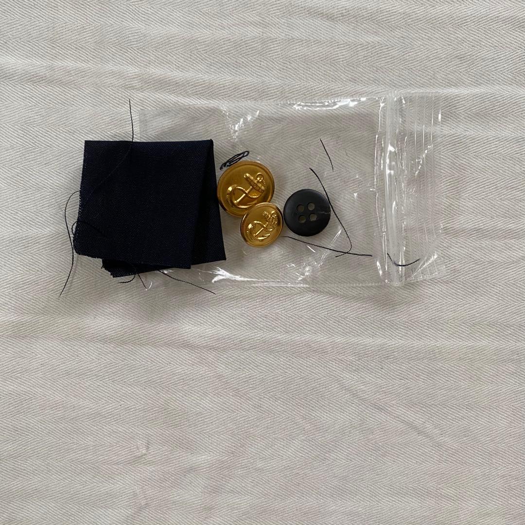 ビームスプラス 紺ブレザー 金ボタン シングルジャケット Sサイズ 付属品付き