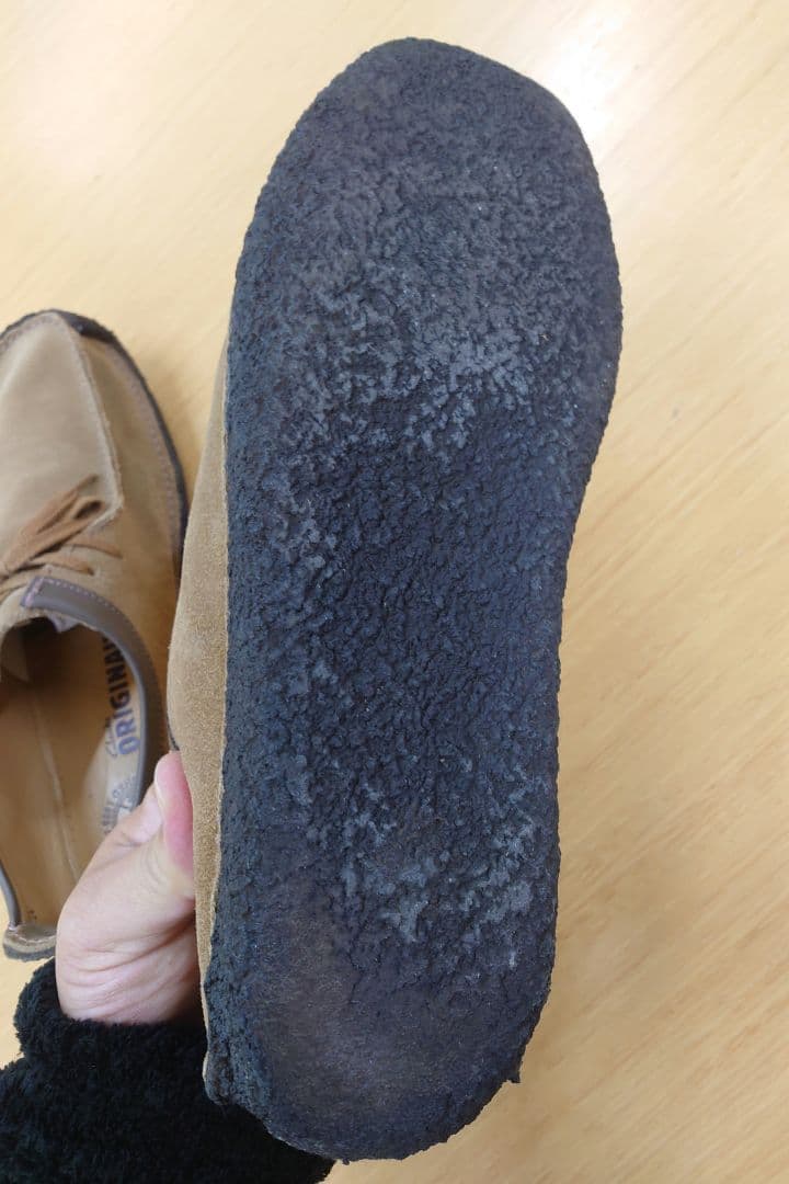 着用3回☆クラークス ナタリー スウェードシューズ 27cm