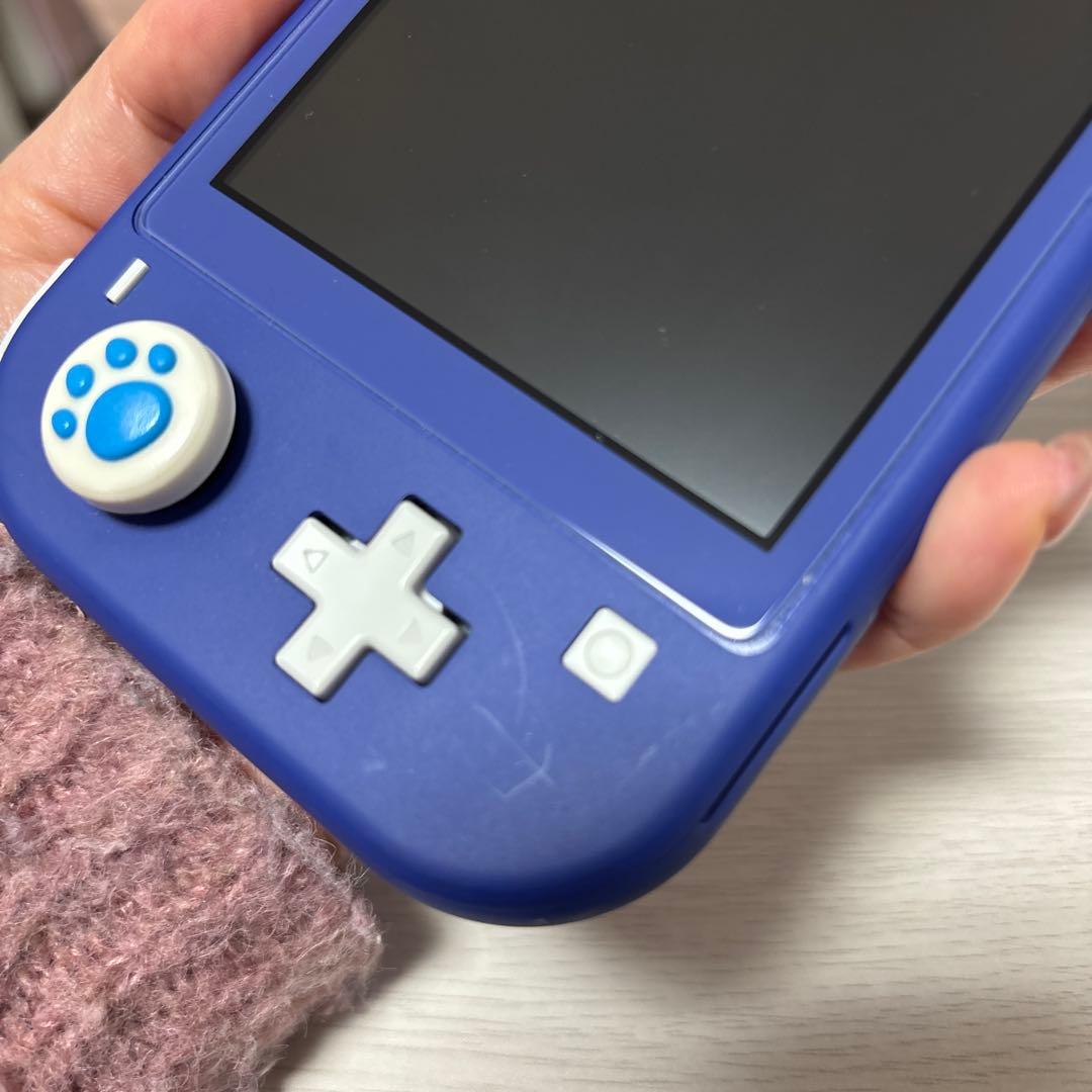 Nintendo Switch Lite ブルー　本体　ハードケース付き