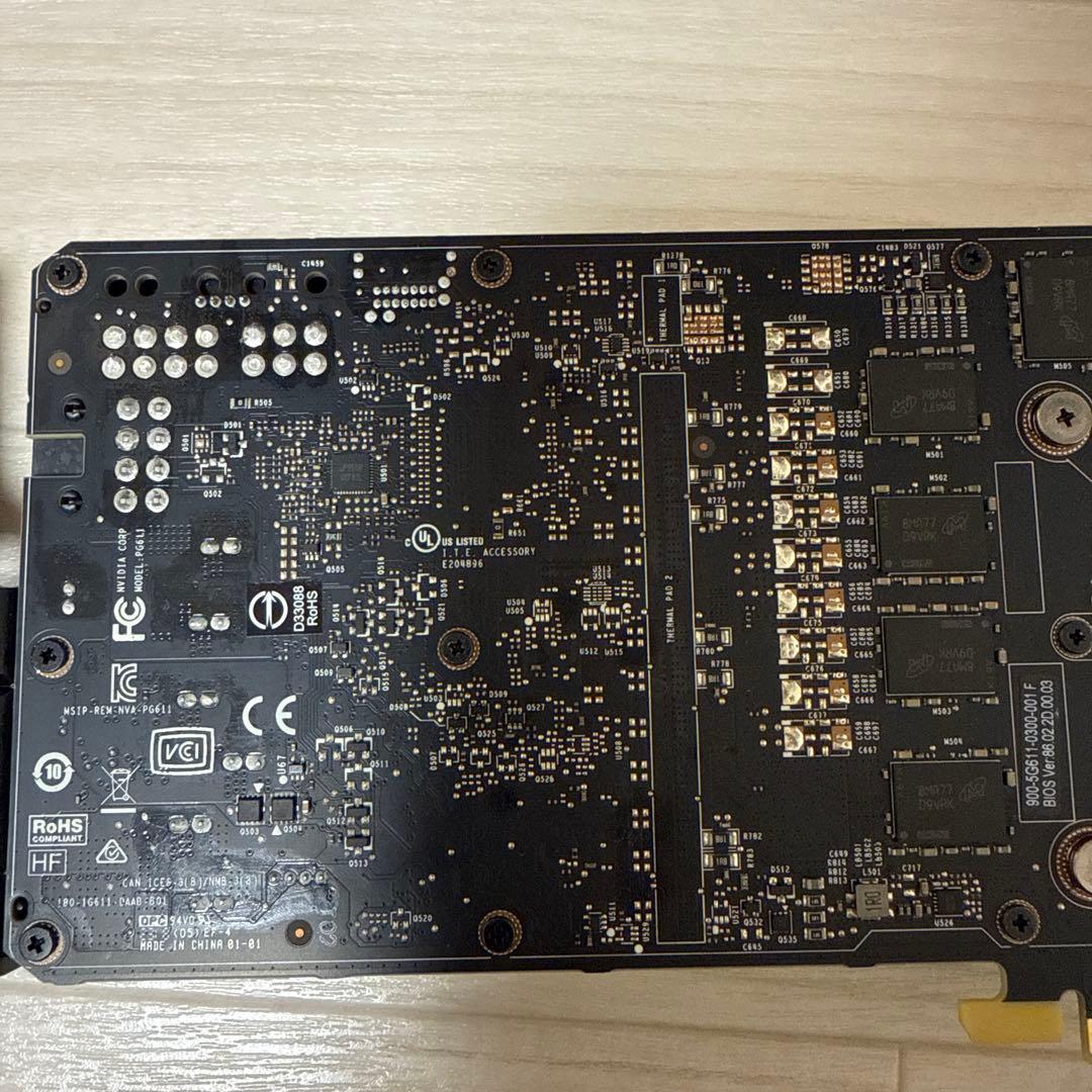 NVIDIA Quadro P6000 グラフィックボード