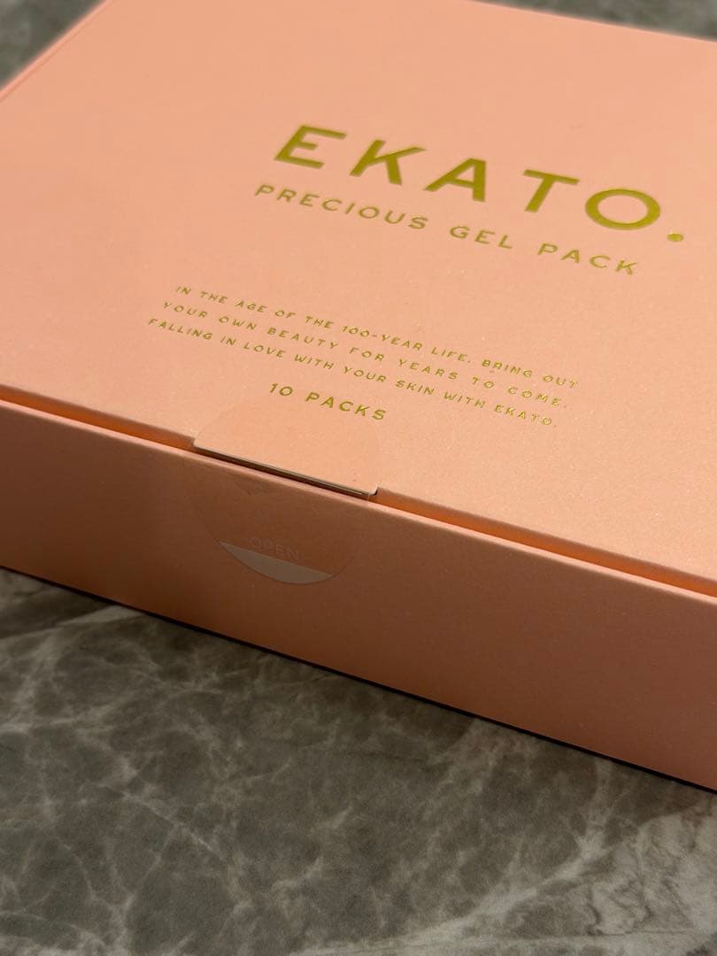 【新品】EKATO. プレシャスジェルパック 10回分 スターターセット