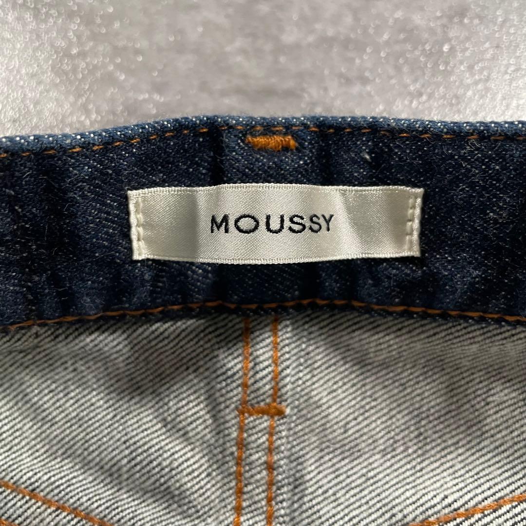 moussy MVS フレアデニム 24 人気モデル マウジー 濃紺