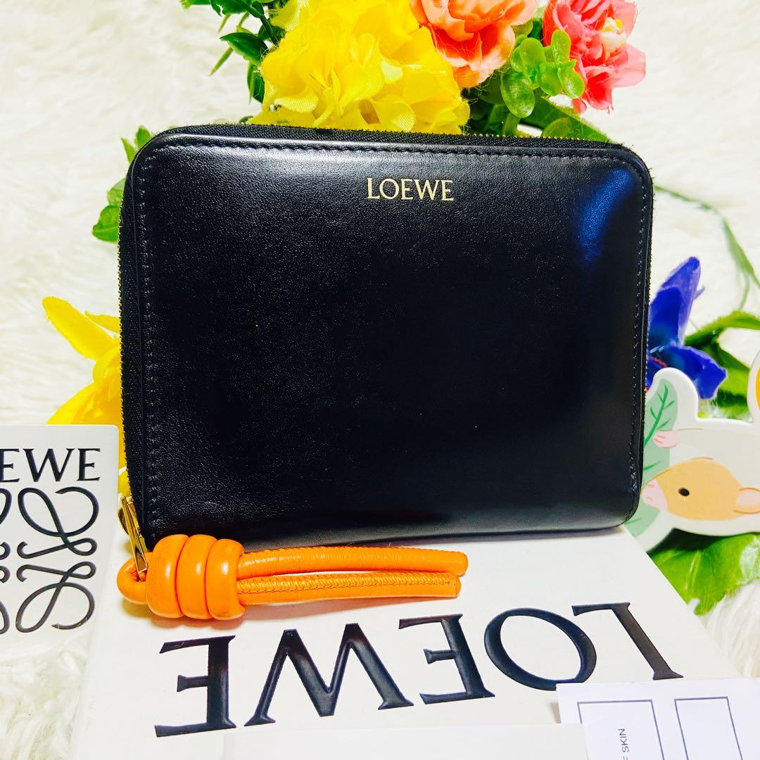 付属品完備✨LOEWE✨ロエベ ✨財布✨レザー✨ウォレット✨カーフレザー✨本革✨