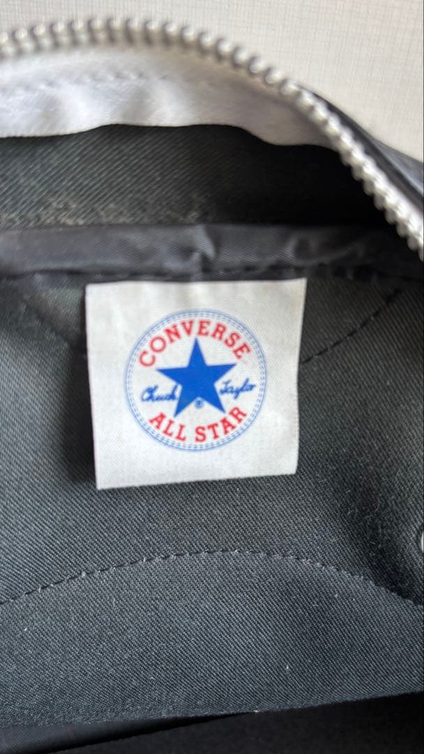 CONVERSE ALL STAR レザーボストンバッグ ブラック