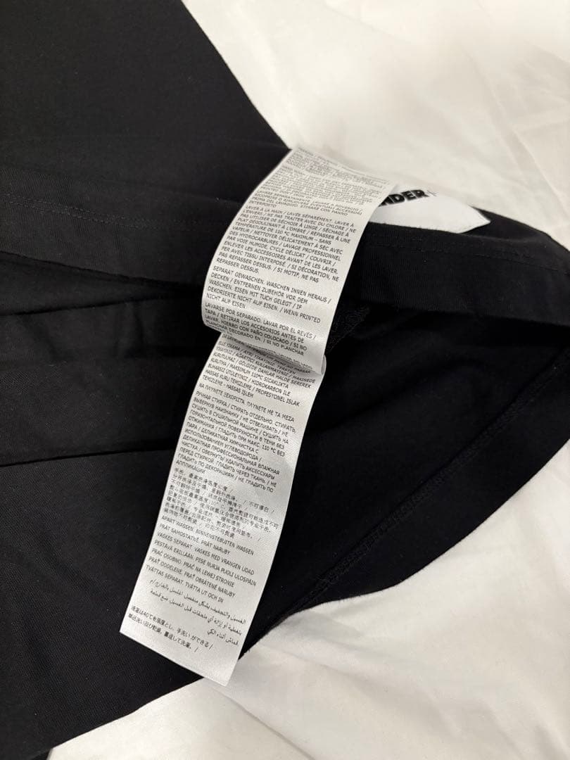 JIL SANDER パックT JIL SANDER+ ブラック サイズL