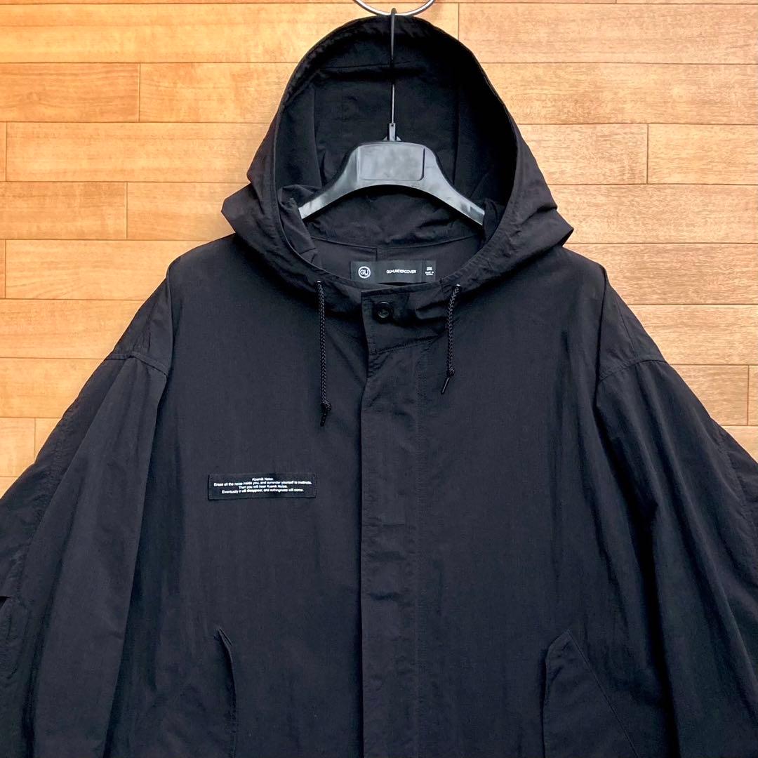 美品 3L GU × UNDERCOVER 2WAYオーバーサイズモッズコート