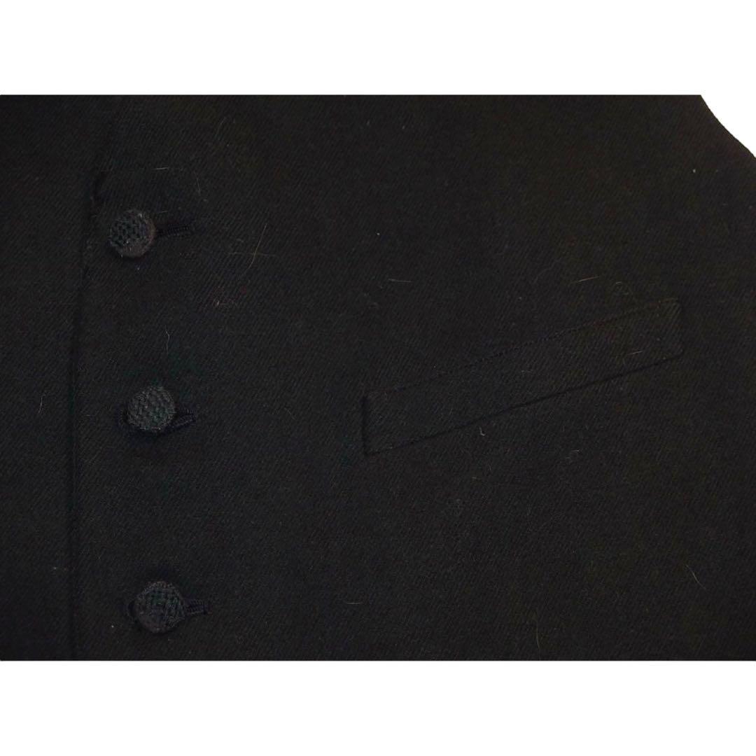 ▪40s CINCH BACK ビンテージ ベスト シンチバック ジレ 黒