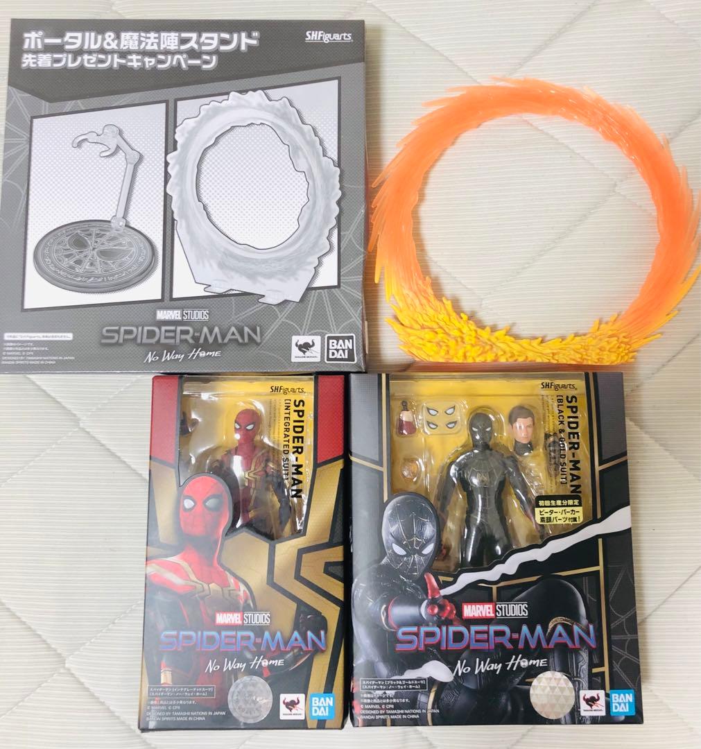 フィギュアーツ　スパイダーマン 2体セット　ポータル付　S.H.Figuarts