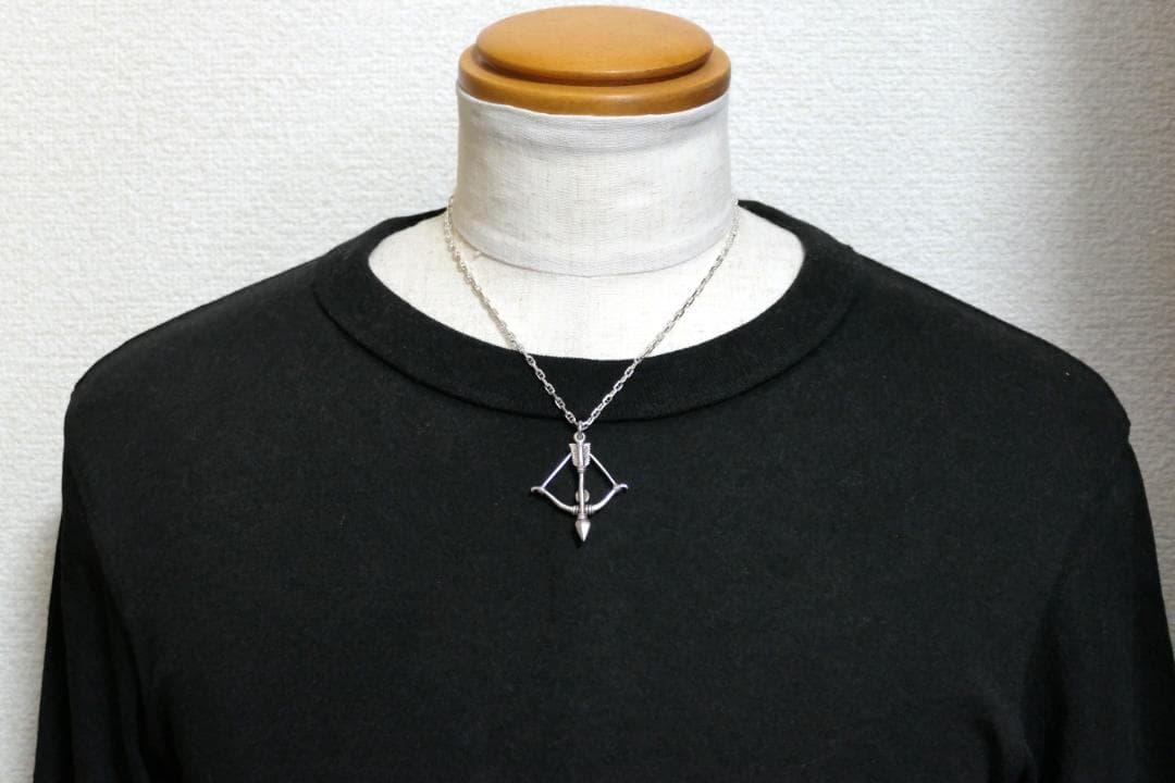 美品　silver925　アロー　弓矢　ネックレス　ペンダント　アクセサリー