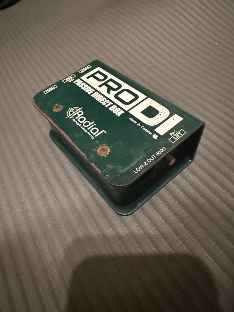 Radial PRO DI パッシブダイレクトボックス