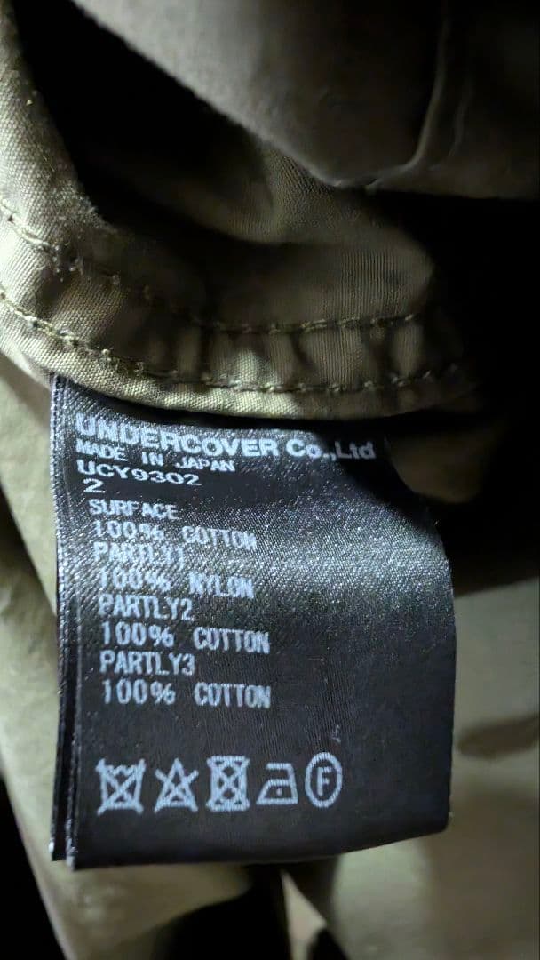 undercover Mars89 モッズコート nonnative guidi
