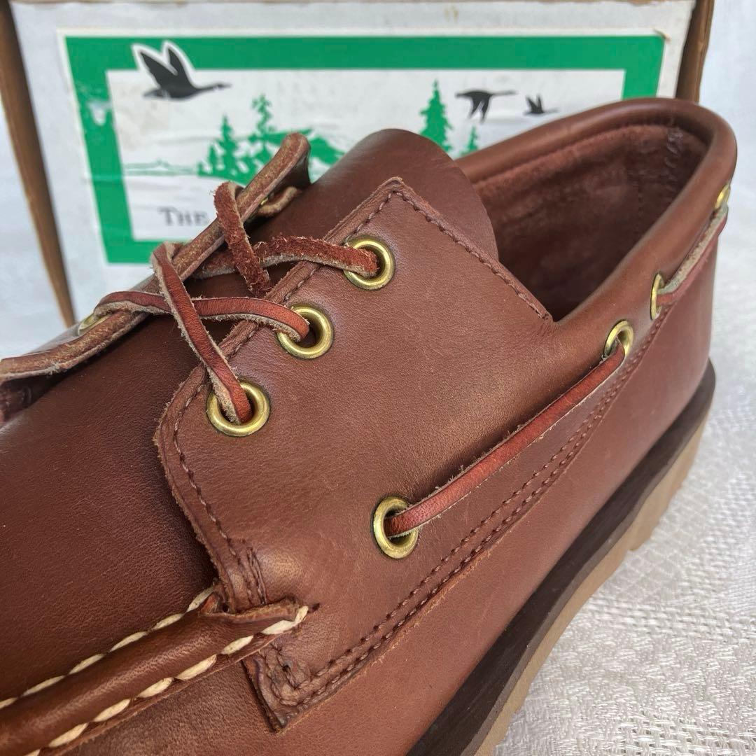 90s ラッセルモカシン 8.5 デッキシューズ キャンプモカシン チャッカ