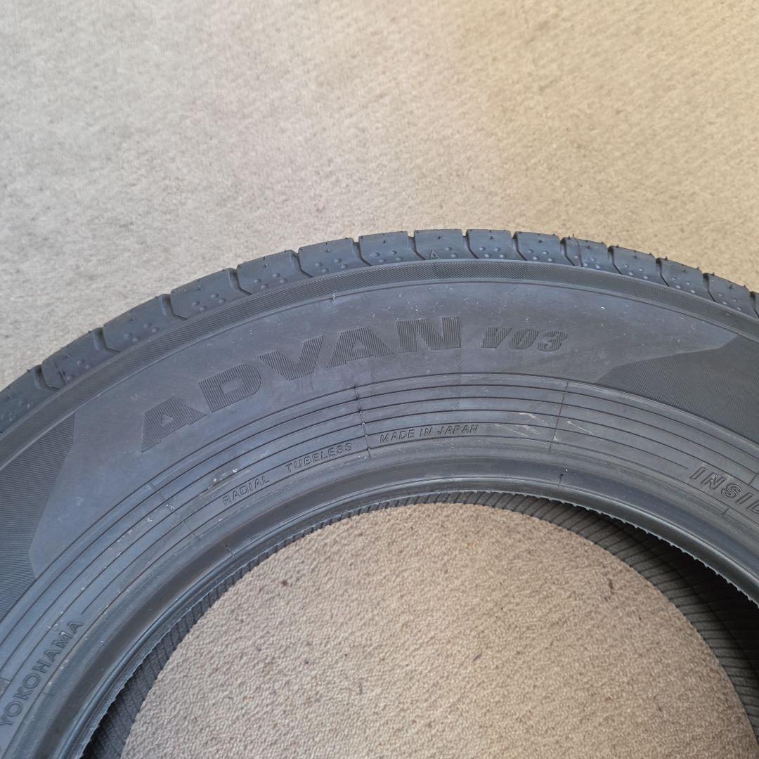 新車外し　ヨコハマノーマルタイヤ225/65R17 ４本セット