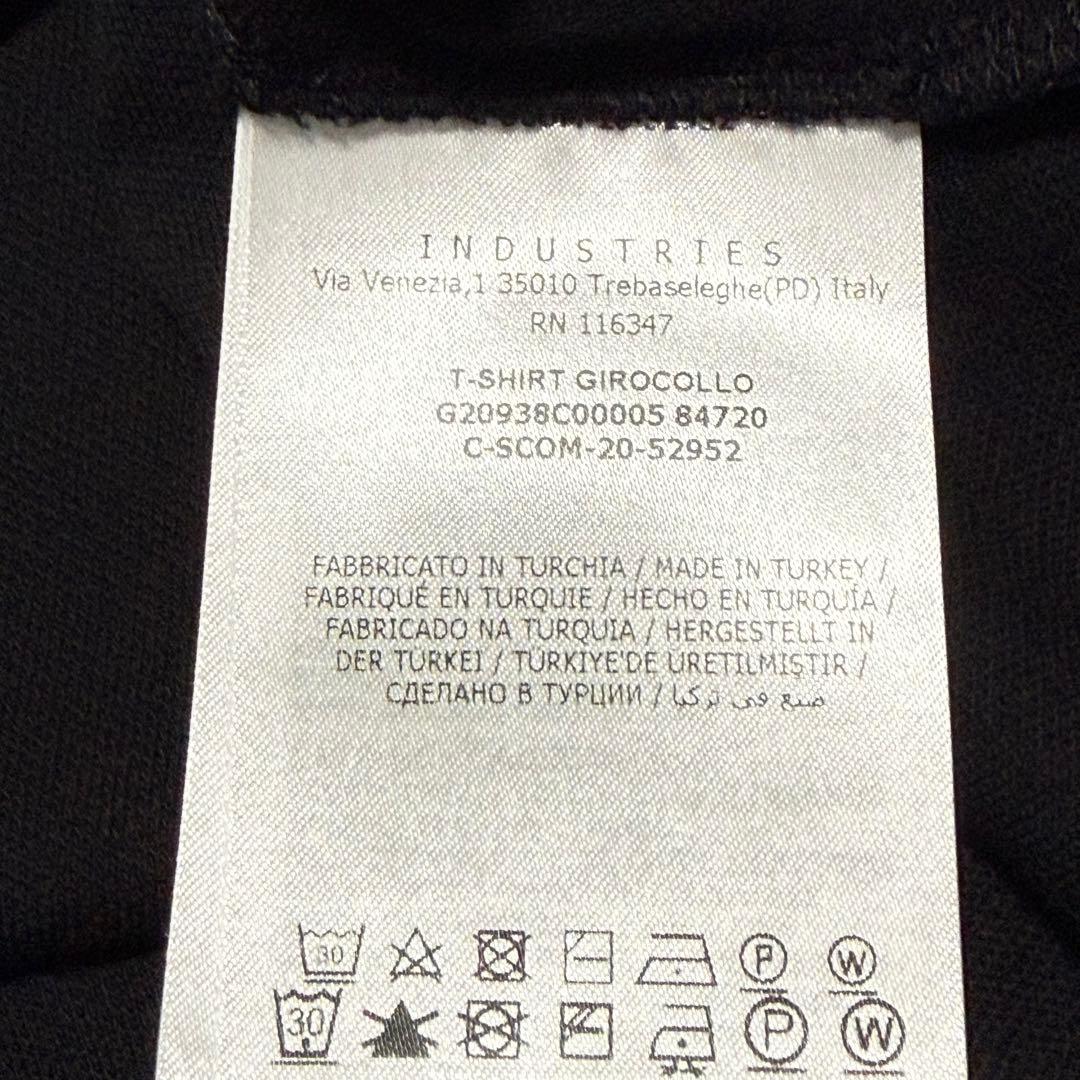MONCLER Tシャツ M 黒ロゴ刺繍 未使用