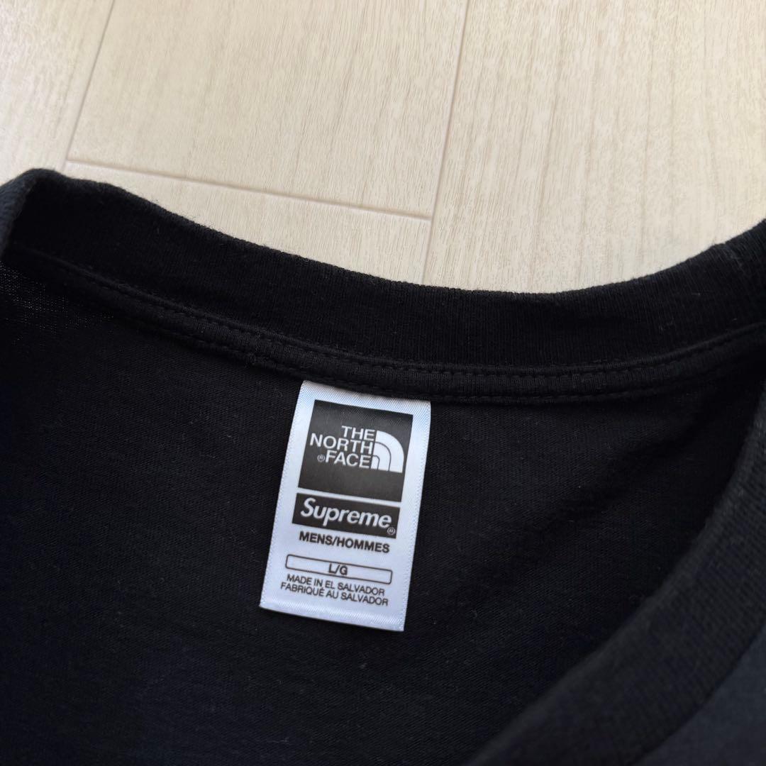 THE NORTH FACE Supreme コラボ Tシャツ ブラック