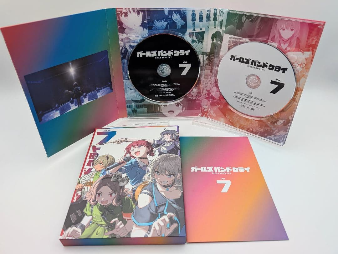 ガールズバンドクライ DVD 1〜7巻全巻セット 仁菜ぬいぐるみ付 豪華限定版
