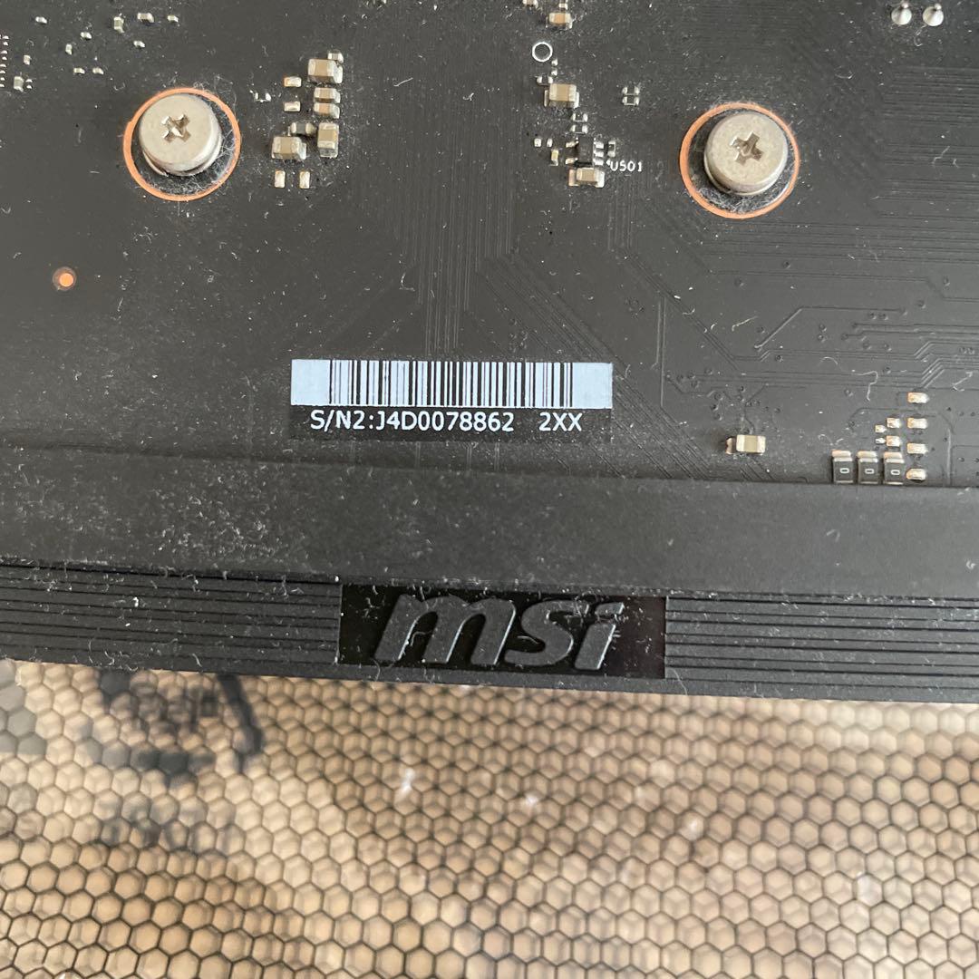 送料込 美品 実働少なめ MSI GTX 1650 AERO ITX 4G OC