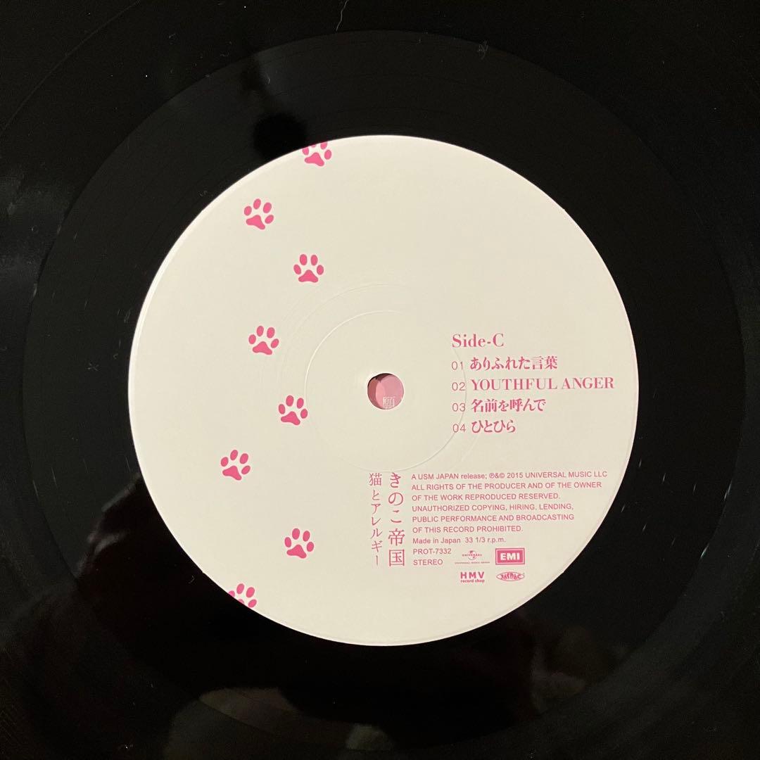きのこ帝国 – 猫とアレルギー アナログレコード LP