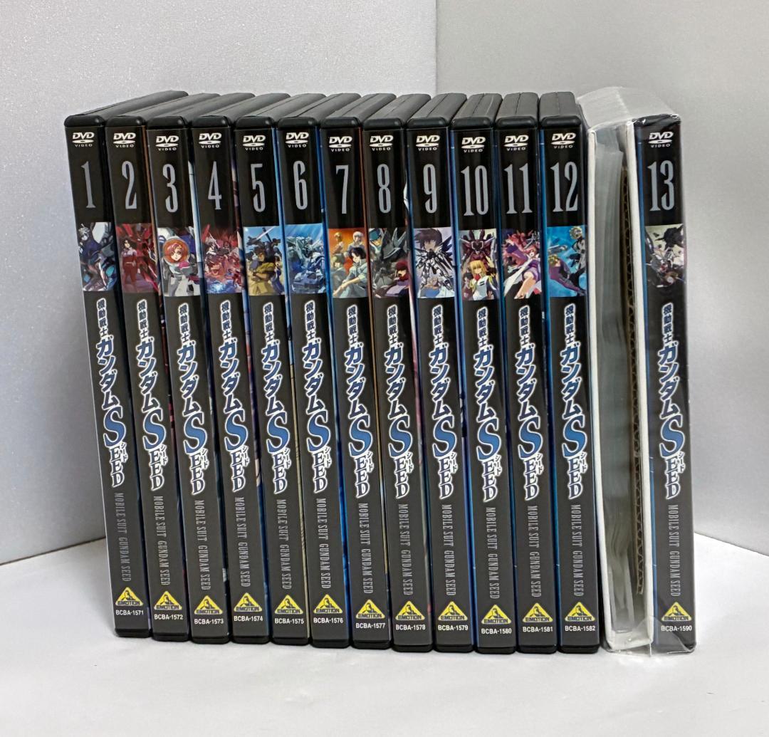 機動戦士ガンダムSEED 全13巻セット セルDVD　特典トランプ付き