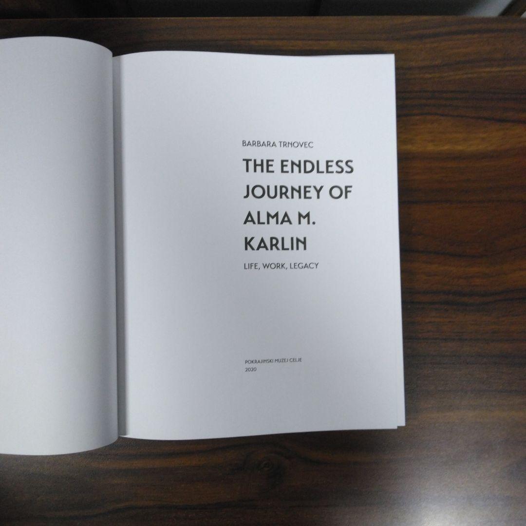 洋書 THE ENDLESS JOURNEY OF ALMA M. KARLIN