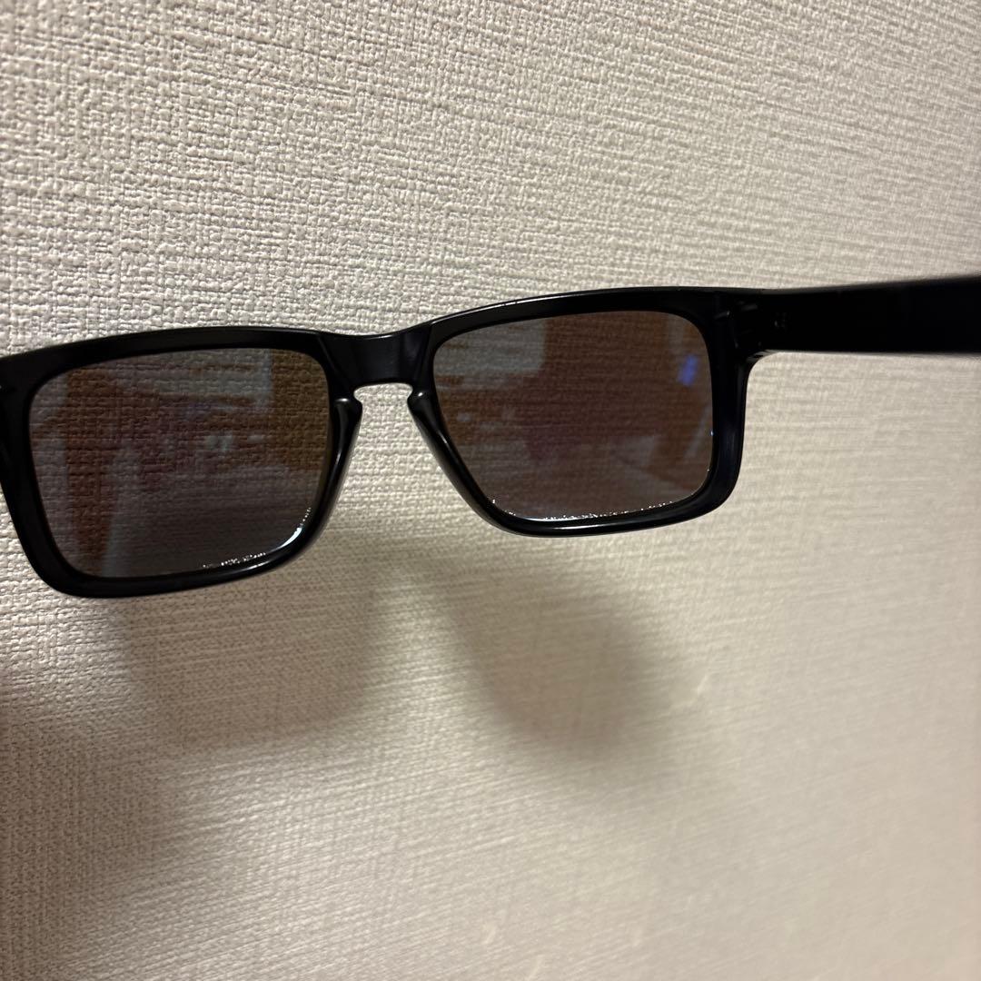 OAKLEY HOLBROOK 偏光サングラス 青レンズ