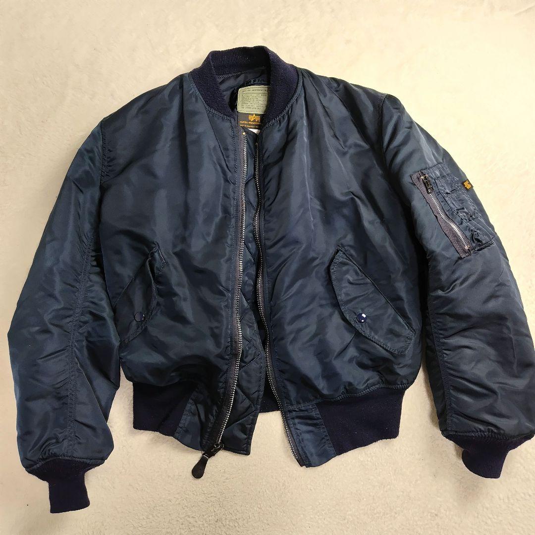 ✨超激レア90s ✨ALPHA　アルファ　MA-1　グランドクルー USA製 M