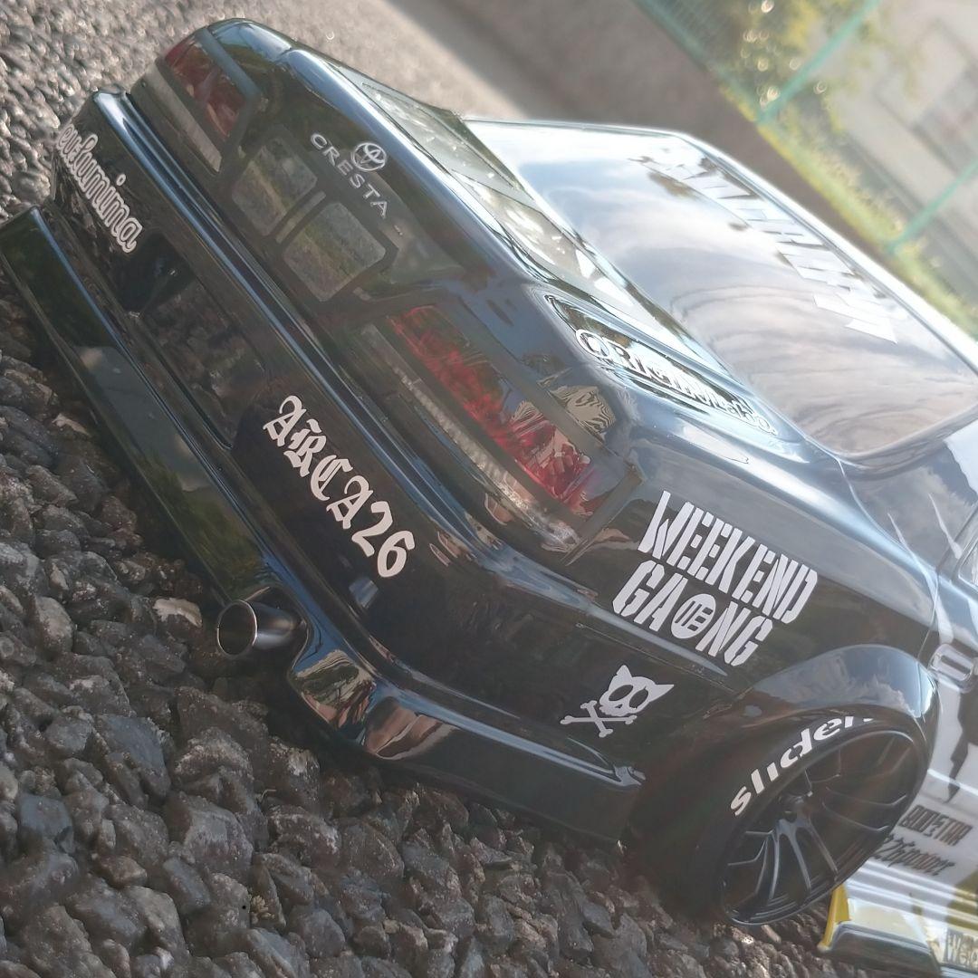 JZX100 クレスタ 用カッティング ステッカー ラジドリ