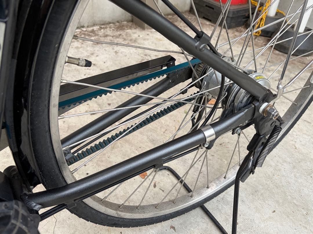アルベルトe ブリヂストン 電動自転車 27インチ フードデリバリー用備品付き