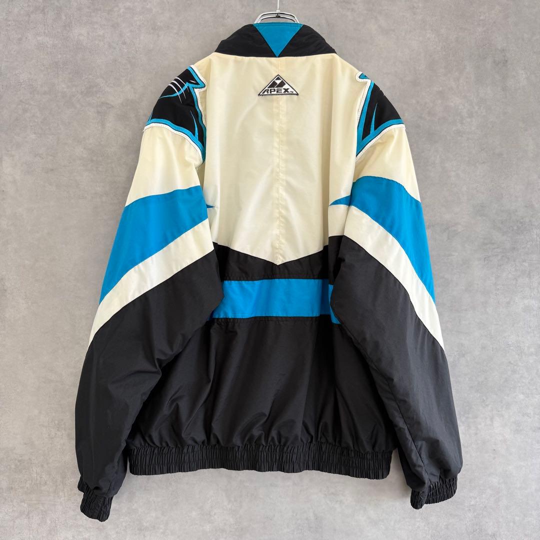 90s APEX NFL Carolina Panthers ナイロンジャケット