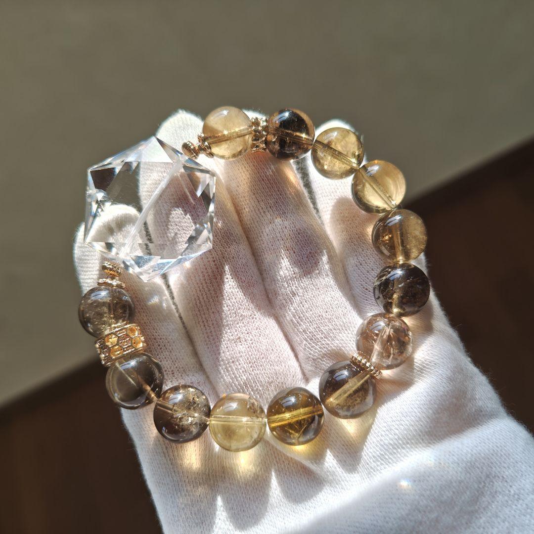 専用です♡新作♡水晶六芒星、オリーブクオーツ、スモーキーエレスチャル