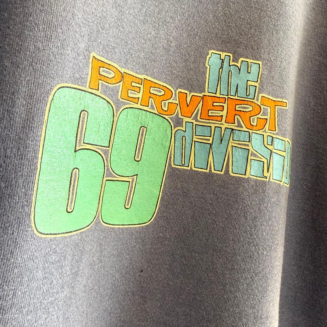 90s USA製 プリントT \"The Pervert Division 69\"