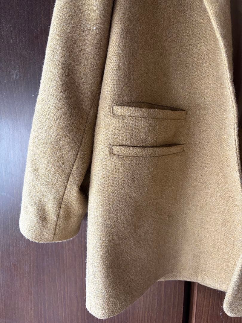 ジャケット・アウター eaphi WOOL TWEED JACKET cam