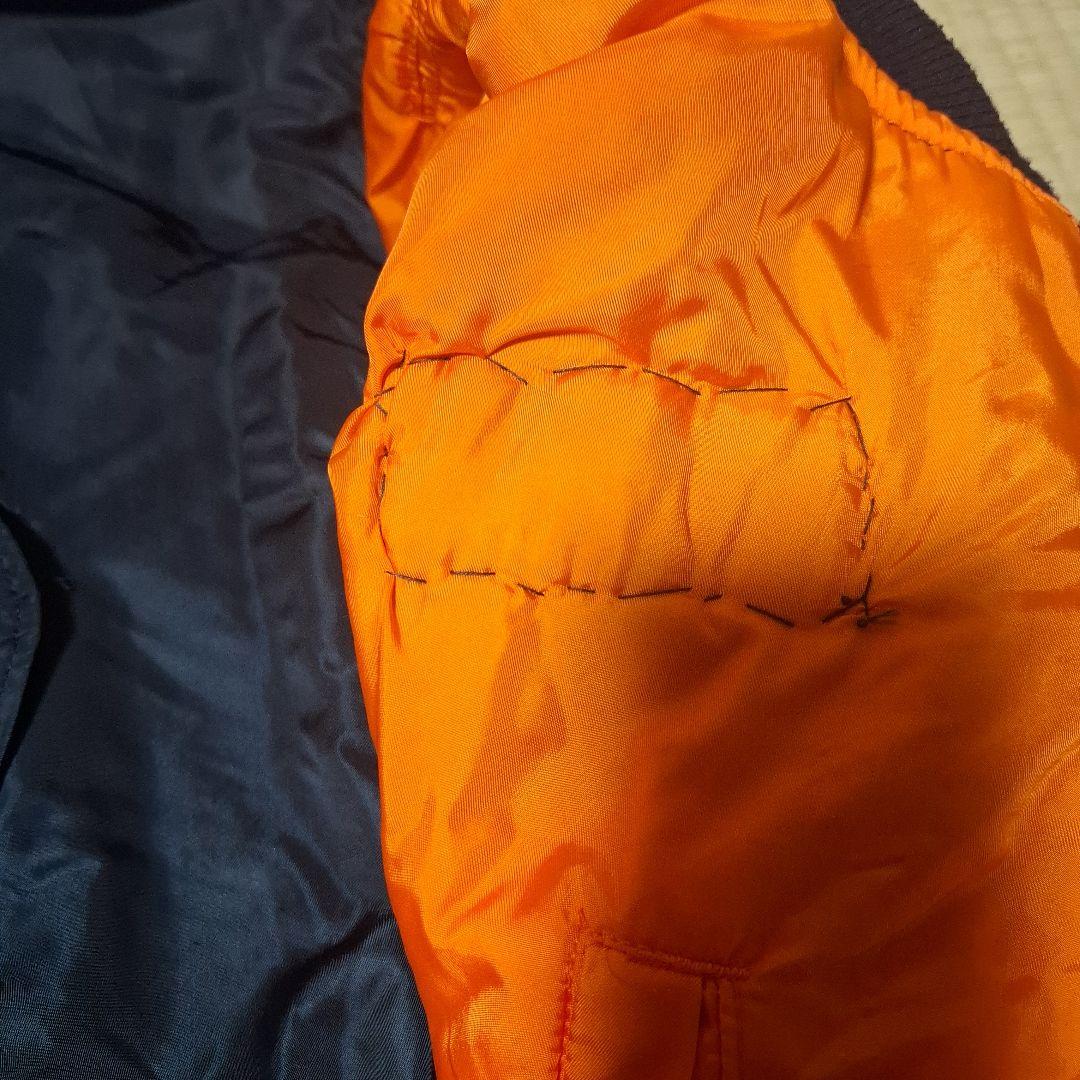 Alpha Industries MA-1 フライトジャケット ネイビー　USA