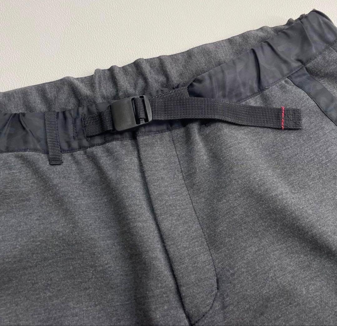 【美品】ブリーフィング フリース ロングパンツ ストレッチ ベルト付き