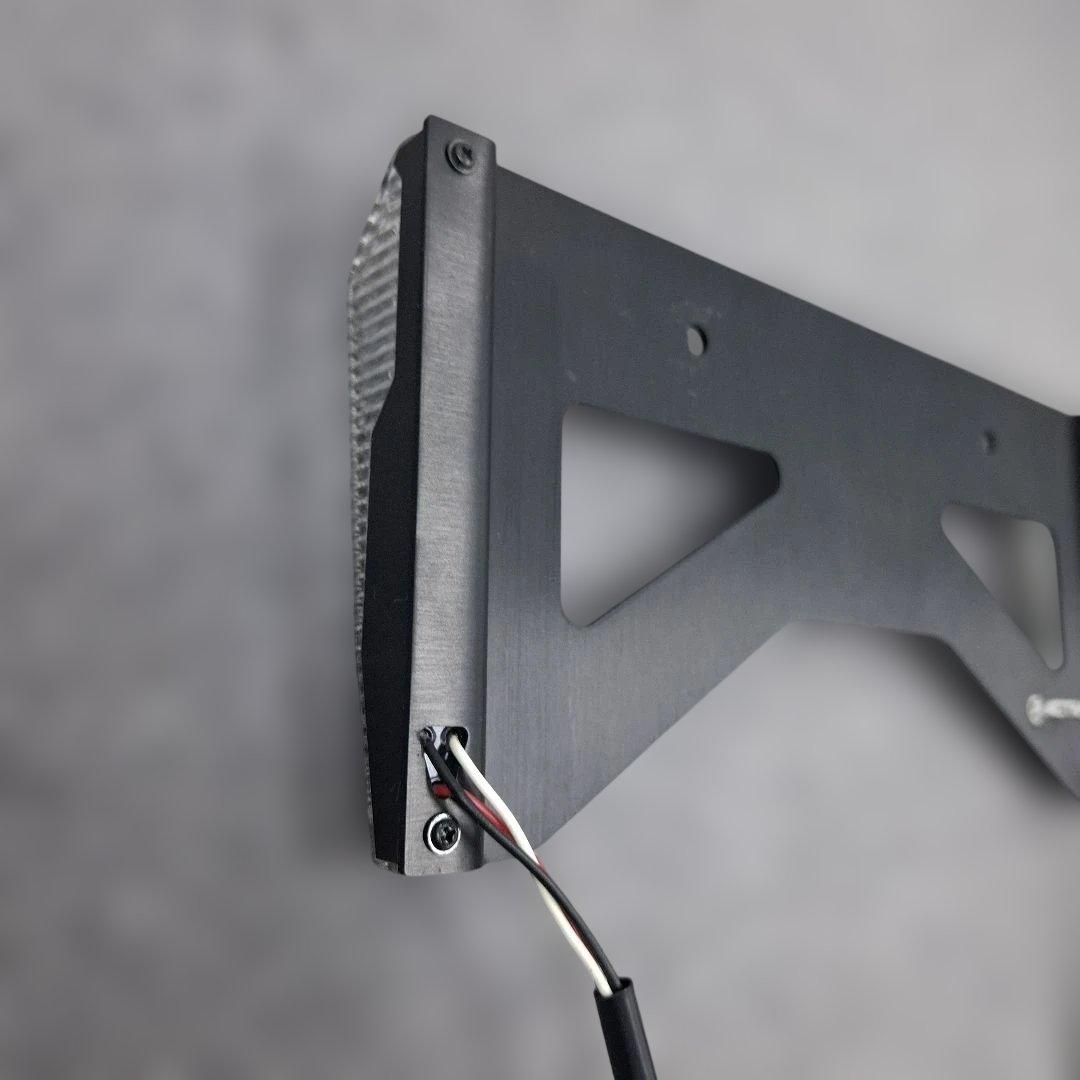 アクティブＬＥＤナンバーサイドウインカーストレートクリアレンズバイクオートバイ