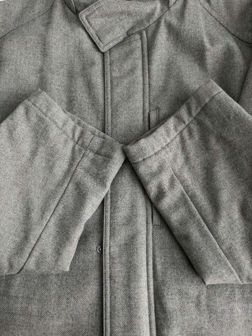 Paul Stuart ライナー付 フーデッドコート メンズ XL ウール 美品