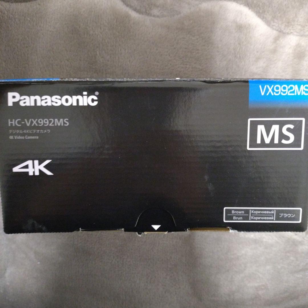Panasonic HC-VX992MS 4Kビデオカメラ（SDカード入）