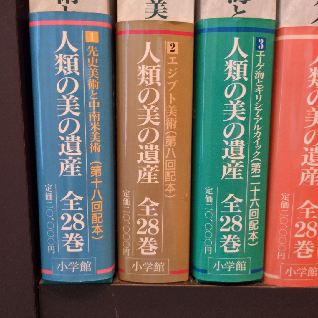 ①　世界美術大全集【１巻〜６巻】　全28巻＋別巻