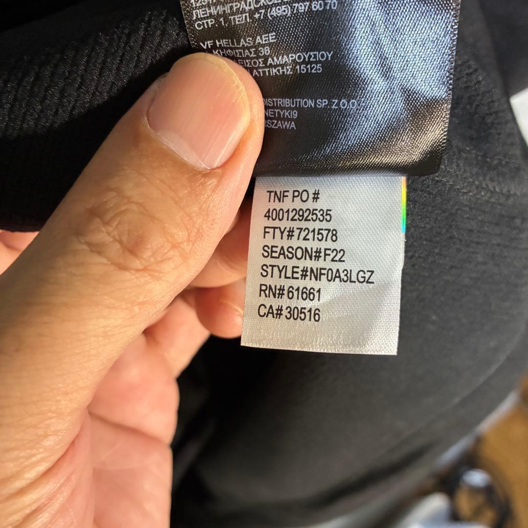 【USA古着】ノースフェイスジップソフトシェルベスト2XL 企業ブランド刺繍黒