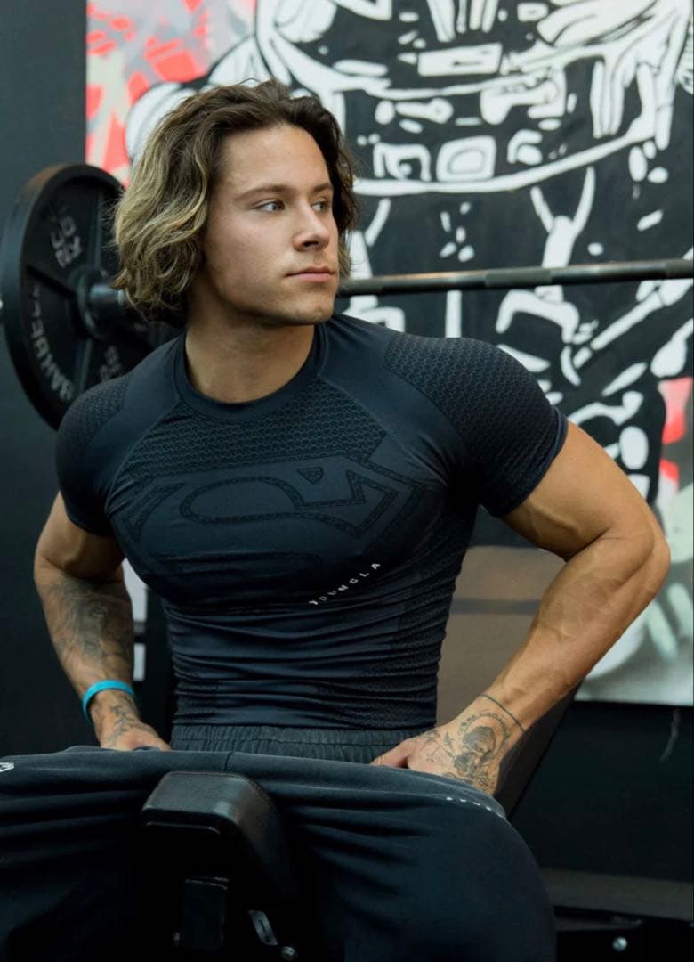 トップス  Superman Compression Tee M