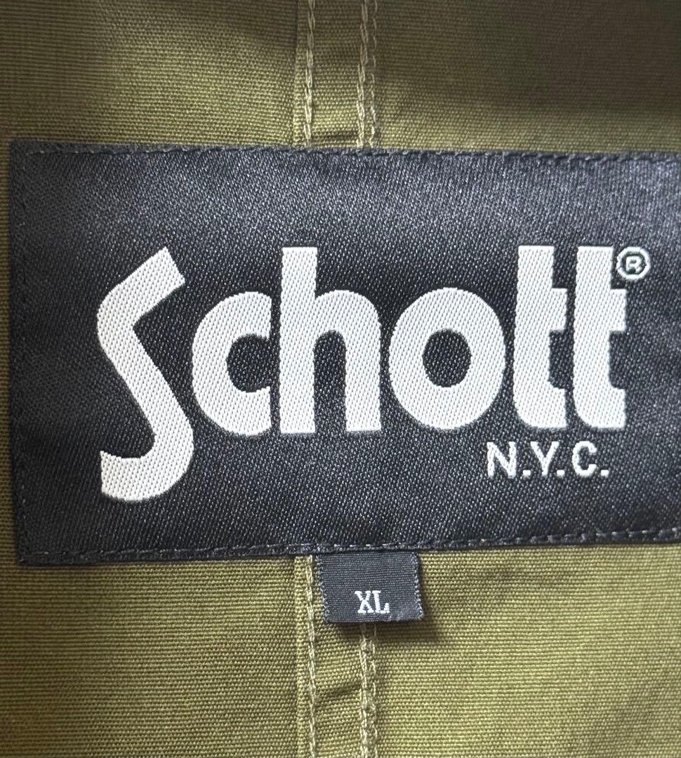 お値下げ❗️新品未使用デッドストック Schott モッズコート ライナー付き