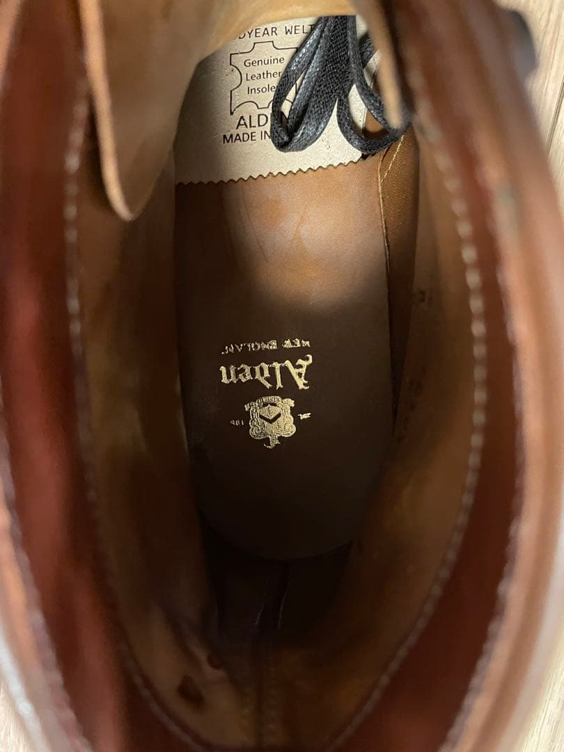 ALDEN カラー4 タンカーブーツ D1917HC