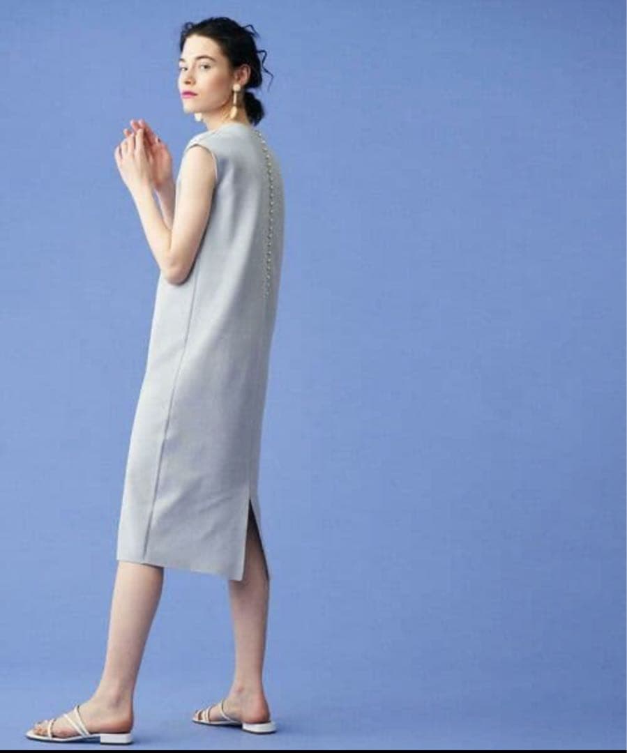 Ballsey パールコンビ フレンチスリーブワンピース　トゥモローランド