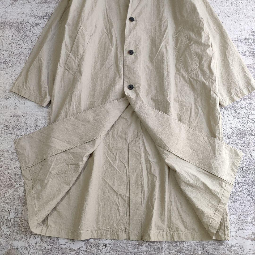 kagure/かぐれ/25ss/コットンシルクショップコート