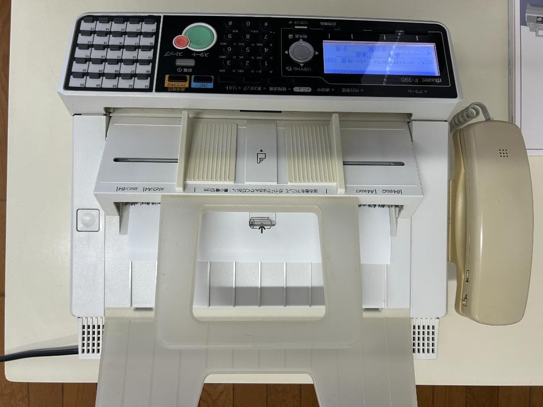 動作確認〇 ムラテック（muratec）F-390 B4送受信 感熱紙ファックス