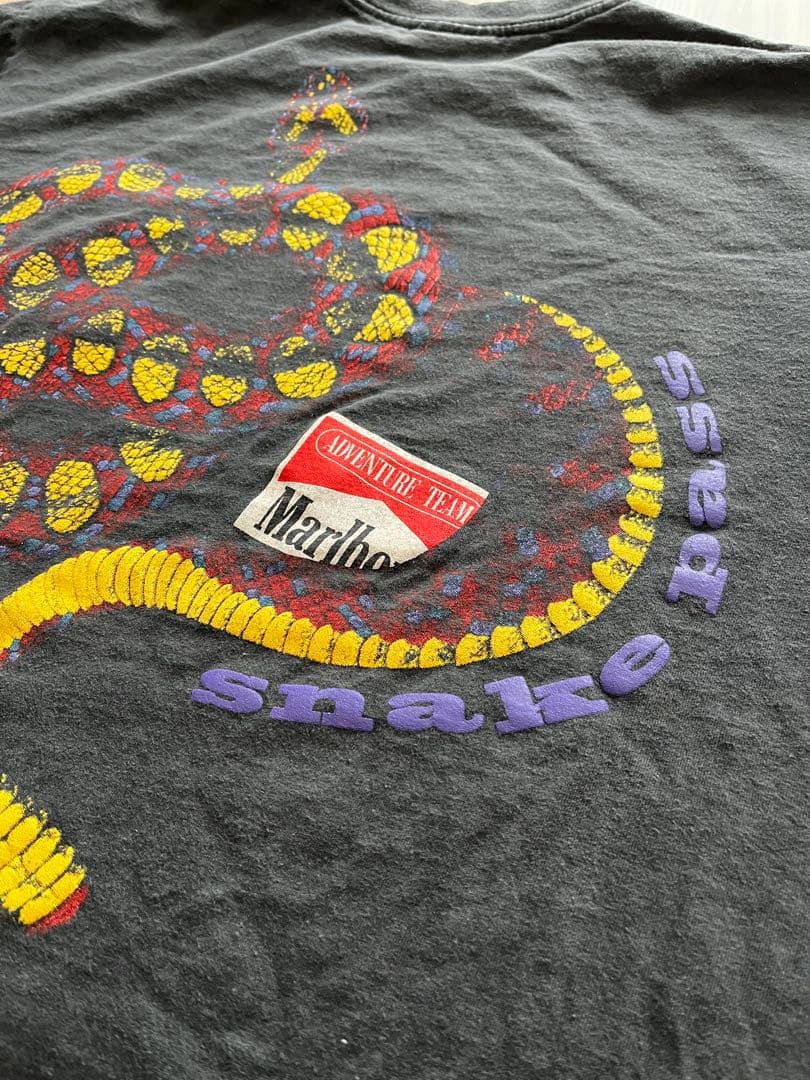 Marlboro スネークパス Tシャツ マルボロ ヘビ Tee USA製 XL
