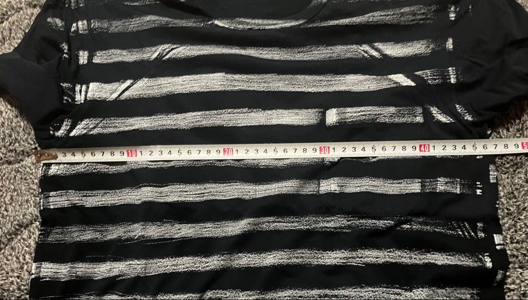 DIOR HOMME ボーダーTシャツ