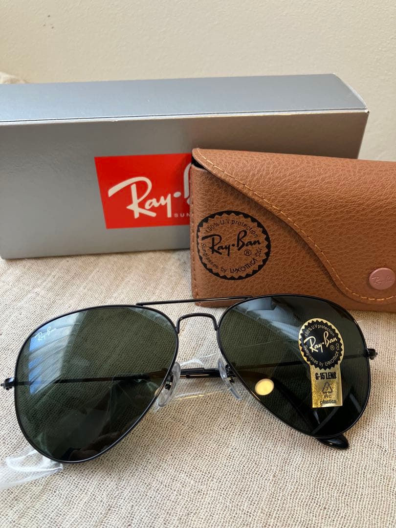 【新品・未使用】Ray-Ban レイバン RB3025 アビエーター 58