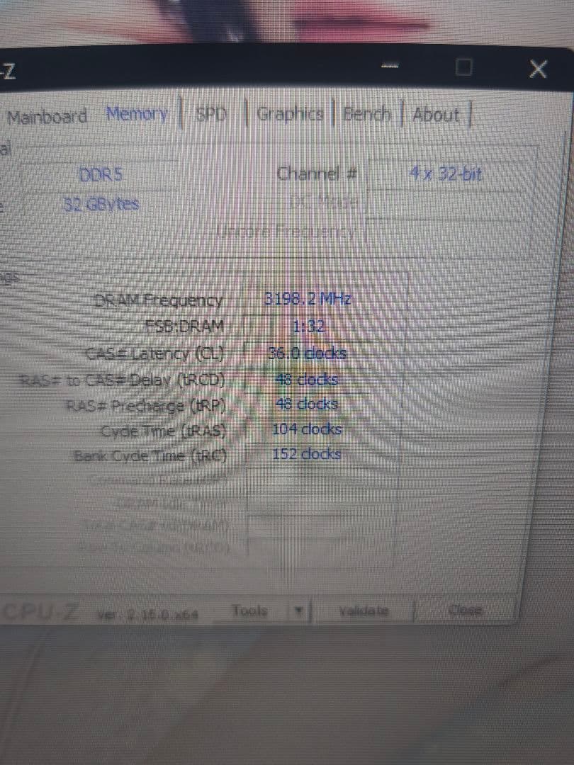メモリー CORSAIR VENGEANCE DDR5 32GB 6400MHz